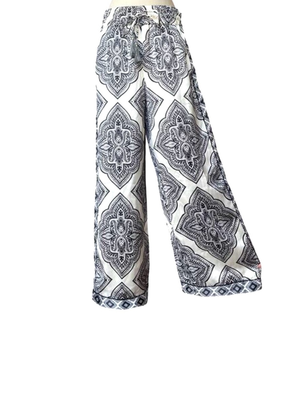 House of Harlow 1960 Patterned Wide Leg Pants